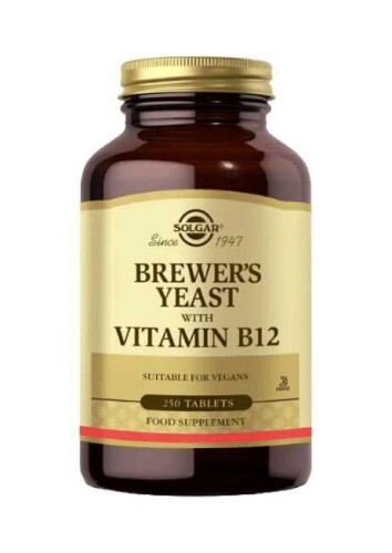 Solgar Brewer´S Yeast With Vitamin B12 250 Tablet - 1