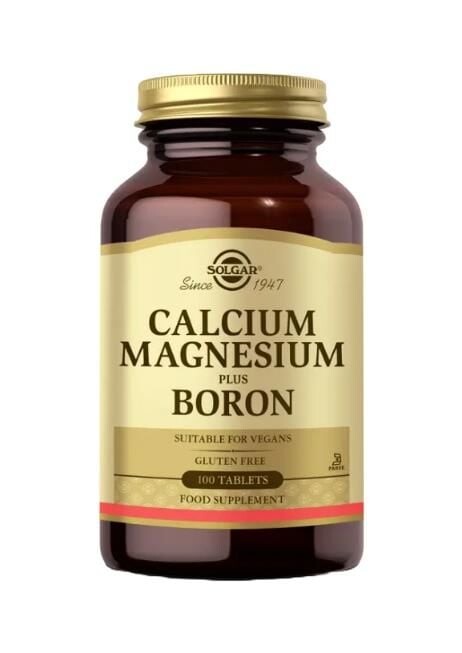 Solgar Calcium Magnesium Plus Boron 100 Tablet - 1