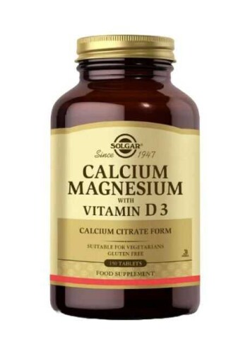 Solgar Calcium Magnesium Vitamin D3 150 Tablet - 1