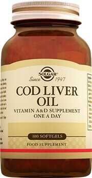 Solgar Cod Liver Oil 100 Softjel - 1