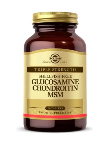 Solgar Glucosamine Chondroitin Msm 60 Tablet - Solgar