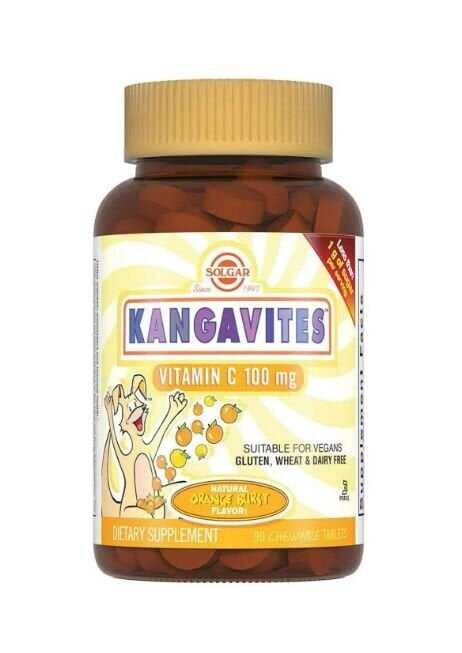 Solgar Kangavites Vitamin C 100 Mg 90 Tablet - 1