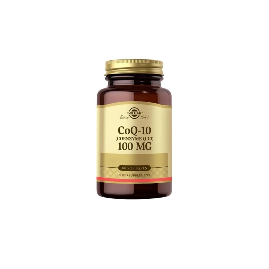 Solgar Koenzim Q-10 Takviye Edici Gıda 100 Mg 60 Kapsül - 1