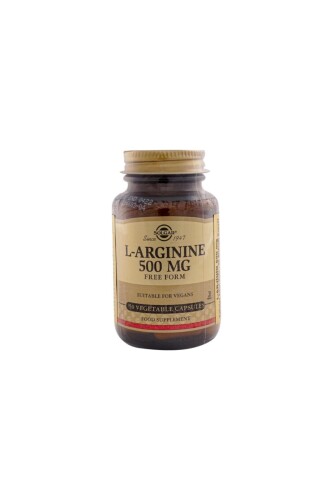 Solgar L-Arginine 500 mg 50 Kapsül - Solgar