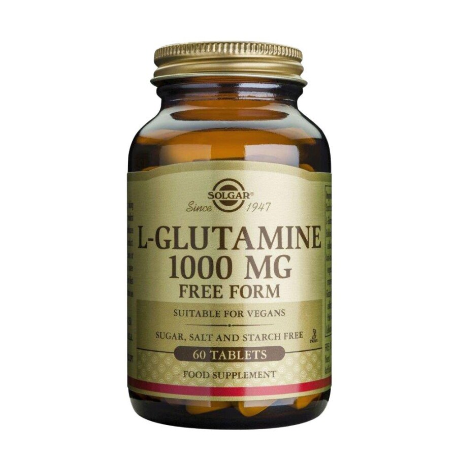 Solgar L-Glutamine 1000 mg 60 Tablet - 1