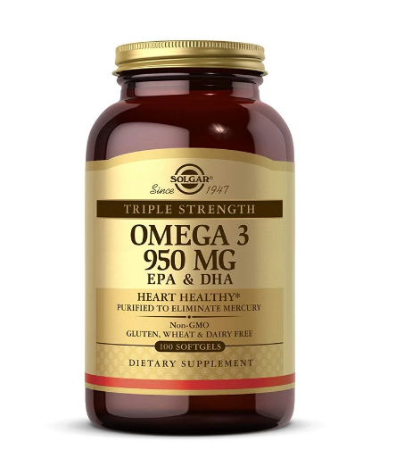 Solgar Omega-3 950 mg 100 Kapsül - 1