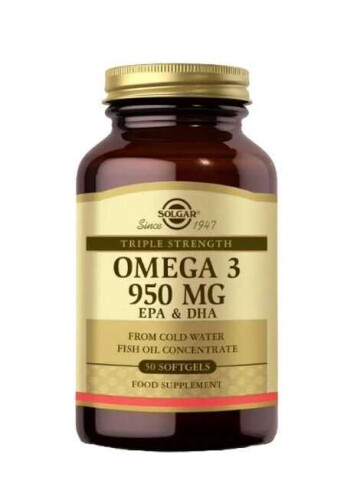 Solgar Omega 3 950 mg 50 Kapsül Balık Yağı - 1
