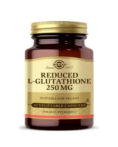 Solgar Reduced L-Glutathione Takviye Edici Gıda 250mg 30 Kapsül - Solgar