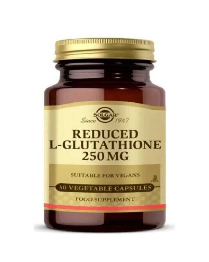 Solgar Reduced L-Glutathione Takviye Edici Gıda 250mg 30 Kapsül - 1