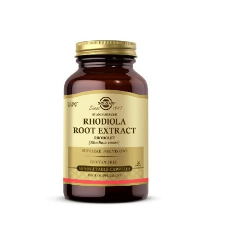 Solgar Rhodiola Root Extract Takviye Edici Gıda 60 Kapsül - Solgar