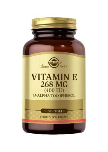 Solgar Vitamin E 400 IU 50 Softgel 