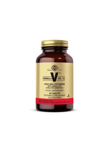 Solgar VM 75 Multivitamin 90 Tablet - Solgar