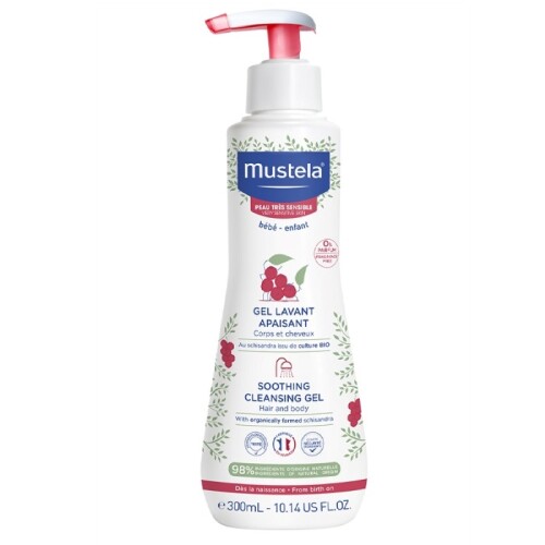 Soothing Çok Hassas Ciltler için Bebek Şampuanı 300ml - Mustela