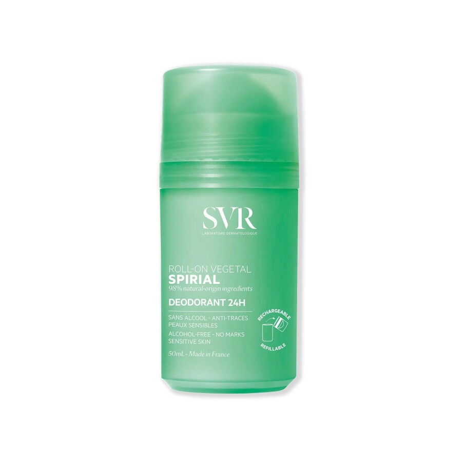 Spirial Vegetal Natural Anti-Transpirant Roll-On 50ml - 1
