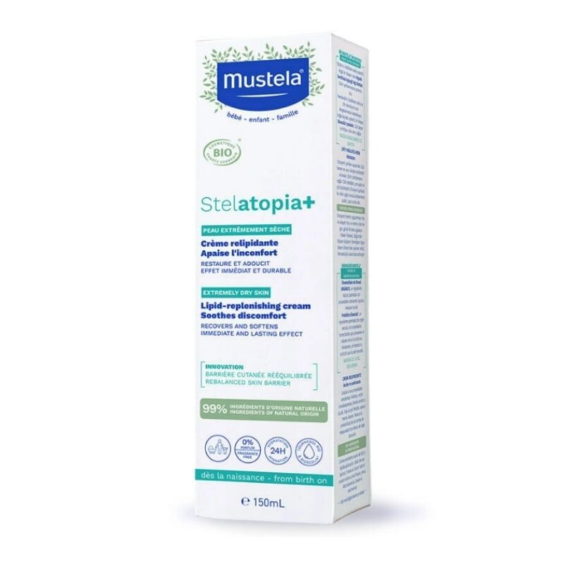 Mustela Stelatopia+ Lipit Yenileyici Atopik Cilt Ve Çok Kuru Cilt İçin Rahatlatıcı Krem 150ml - 1