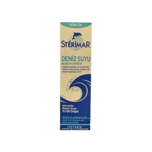 Sterimar Günlük Deniz Suyu Burun Spreyi 100ml - Sterimar