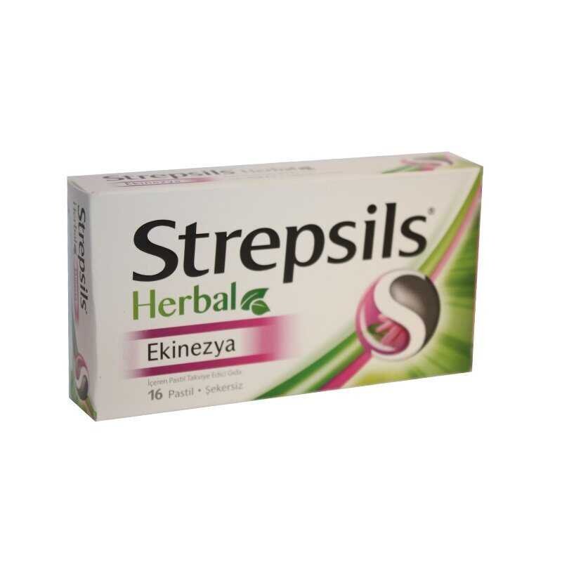 Strepsils Herbal Ekinezya 16 Pastil - 1