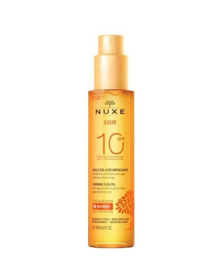 Sun Bronzlaştırıcı Yüz ve Vücut Yağı SPF10 150ml - 1