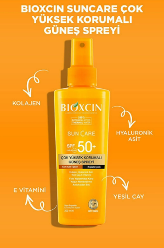 Bioxcin Sun Care SPF50+ Çok Yüksek Korumalı Güneş Spreyi 200 ml - 3