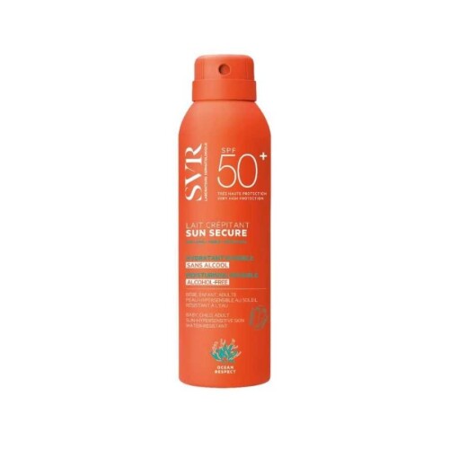 Sun Secure Lait Crepidant SPF50+ Güneş Koruyucu Yüz Ve Vücut Sütü 200ml - SVR
