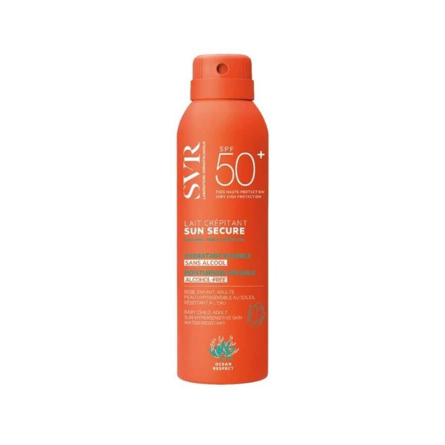 Sun Secure Lait Crepidant SPF50+ Güneş Koruyucu Yüz Ve Vücut Sütü 200ml - 1