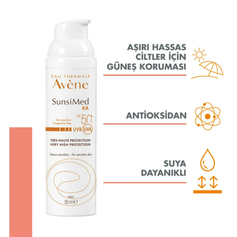 Avene SunsiMed KA SPF50+ Korumalı Güneş Koruyucu 80ml - 2