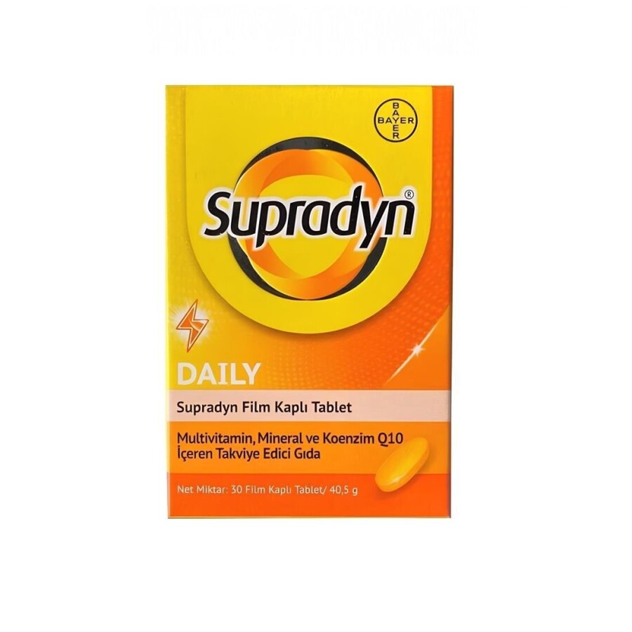 Supradyn Koenzim Q10 Takviye Edici Gıda 30 Tablet - 1