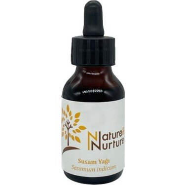 Susam Yağı Doğal Soğuk Sıkım Sabit Yağ 50ml - Nature & Nurture