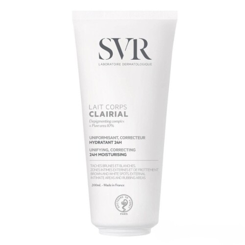 Svr Lait Corps Clairial Unifying Correcting 24H Moisturising 200 ml - SVR