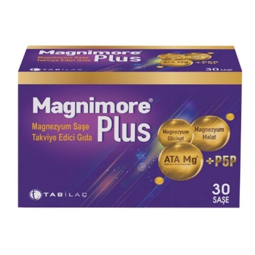 Tab İlaç Magnimore Plus 30 Saşe - Tab İlaç