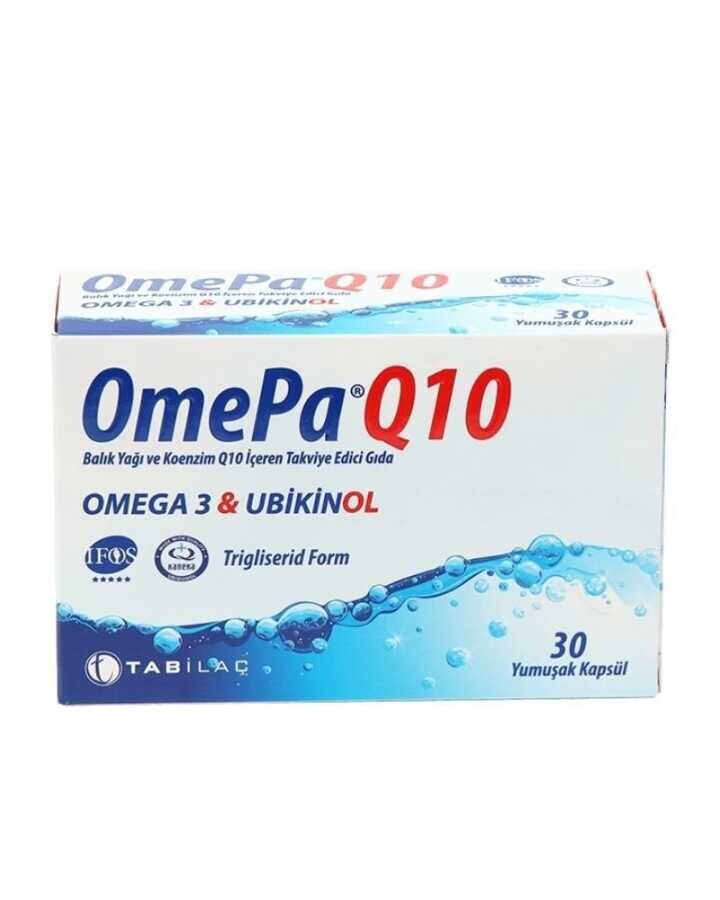 Tab İlaç Omepa-Q10 Omega3 30 Yumuşak Kapsül - 1