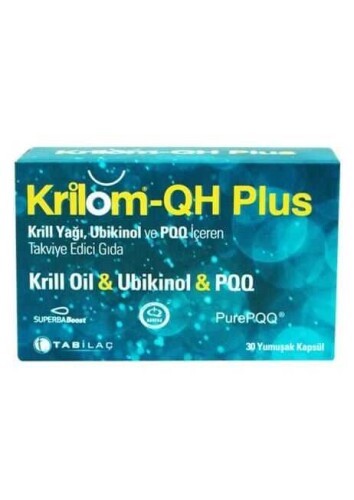 Tab Krilom QH Plus 30 Yumuşak Kapsül - Tab İlaç