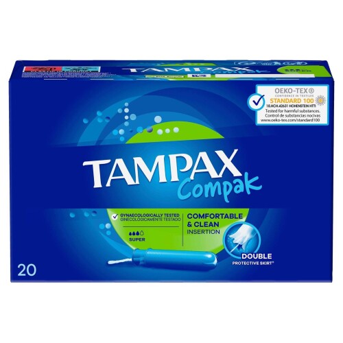 Tampax Tampon Super 20li - Tampax