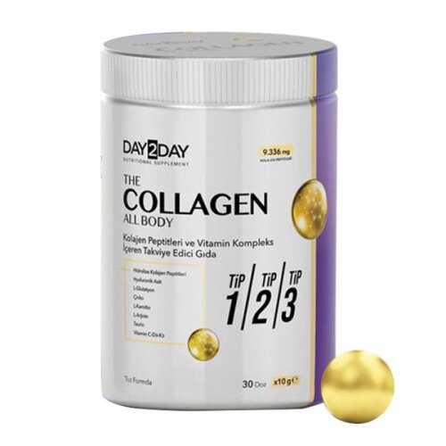 The Collagen All Body Takviye Edici Gıda 300 g - Day2Day