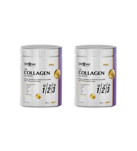 The Collagen All Body Takviye Edici Gıda 300 gr 1 Alana 1 Bedava - Day2Day