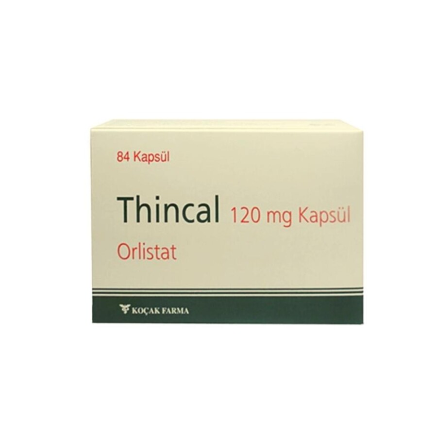 Thincal Orlistat 120mg 84 Kapsül - 1