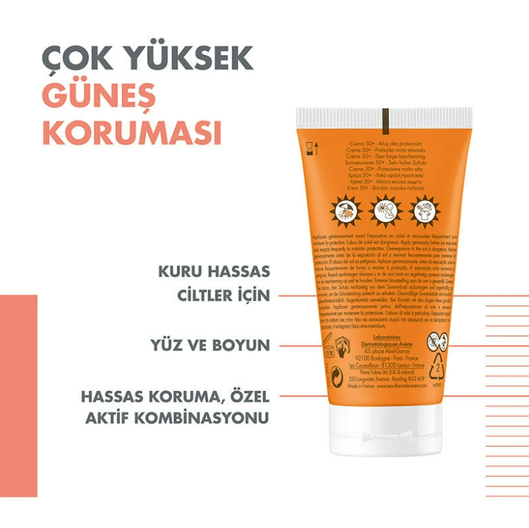 Avene Tinted Fluide Spf 50+ Ultra-Light Güneş Kremi 50 ml - 3