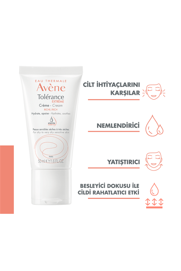 Avene Tolerance Extreme Creme Riche Yatıştırıcı Krem 50ml - 2