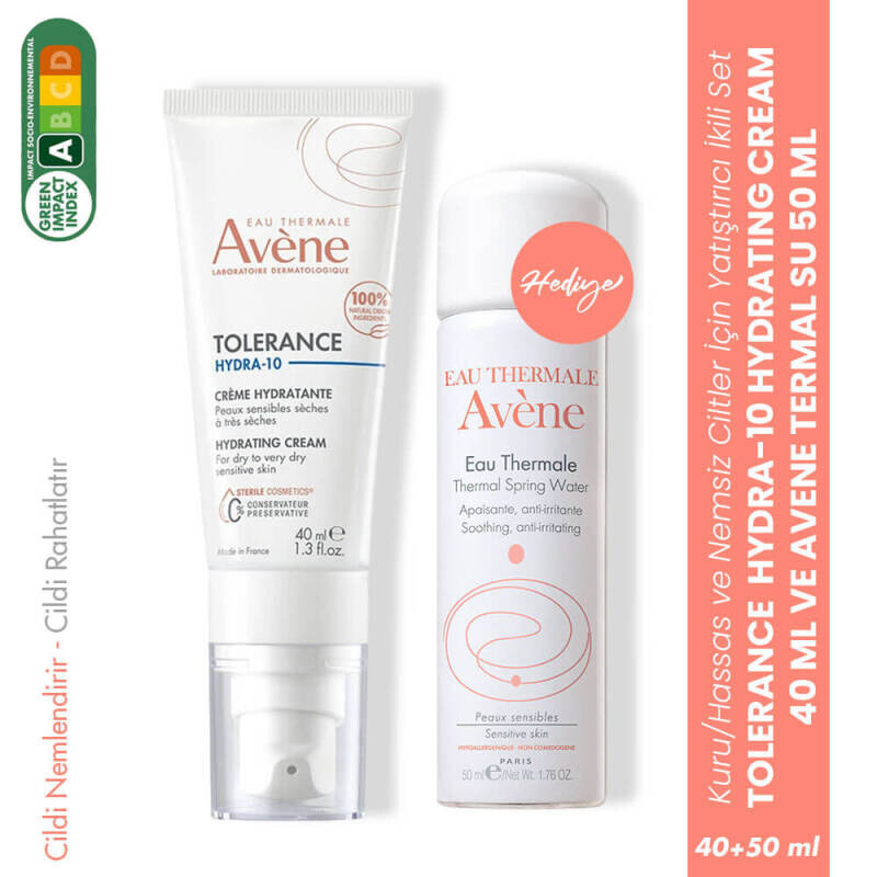 Avene Tolerance Hydra-10 Hydrating Cream 40 ML Termal Su 50 ML Hediyeli - 2