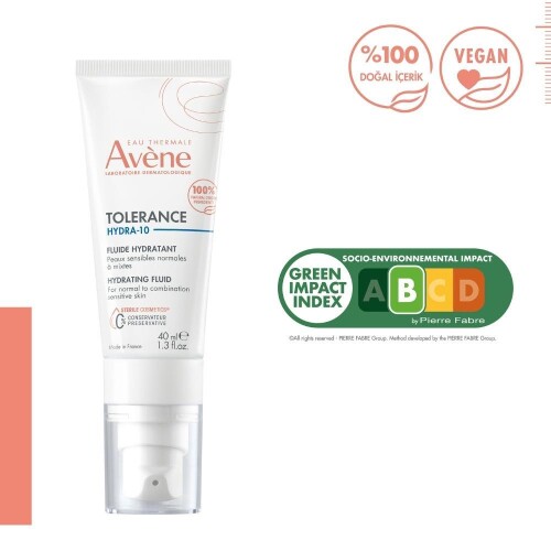 Avene Tolerance Hydra-10 Hydrating Fluid Nemlendirici Yüz Kremi 40ml - 4