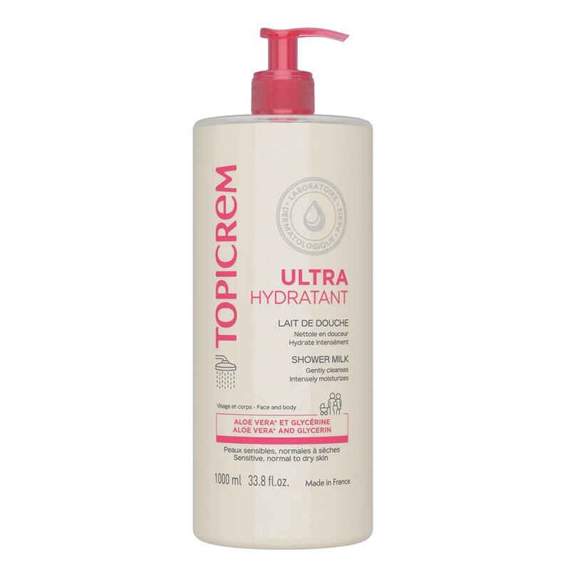 Topicream Ultra Hydratant Lait Showe Milk 1000 Ml - 1