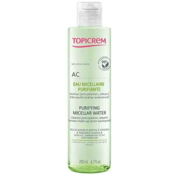 Topicrem AC Purifying Micellar Water 200 ml - 1