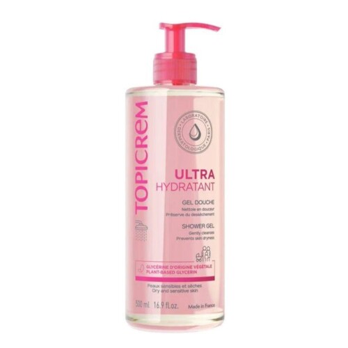 Topicrem Ultra Hydratant Shower Gel 500 ml - Topicrem