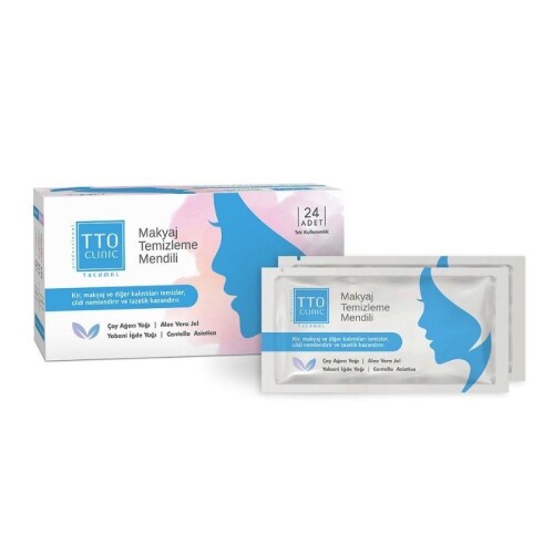 Tto Clinic Makyaj Temizleme Mendili 24 Adet - TTO