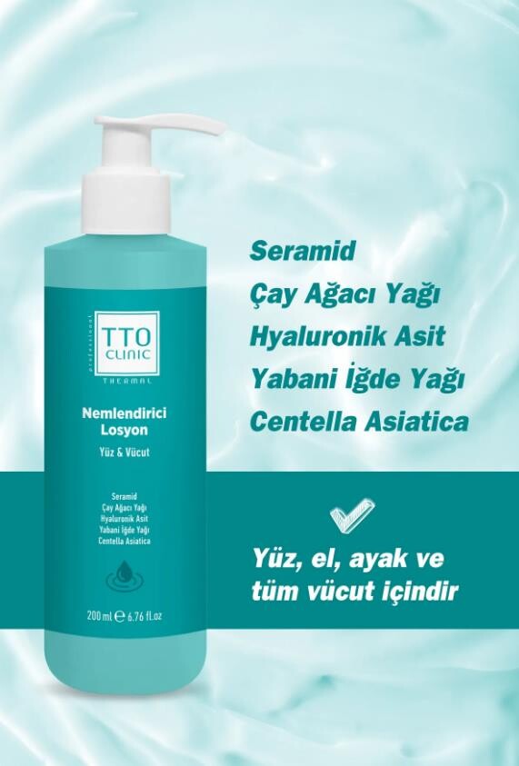 TTO Clinic Nemlendirici Losyon 200 ml - 3