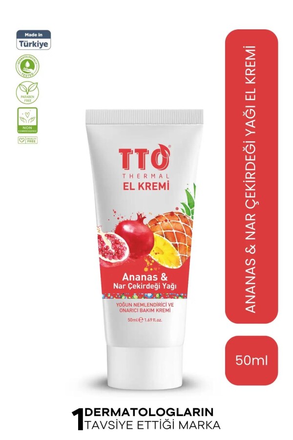 TTO El Kremi Ananas ve Nar Çekirdeği Yağı 50 ml - 1