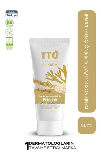 TTO El Kremi Deniz Yosunu Özü ve Pirinç Özü 50 ml - TTO
