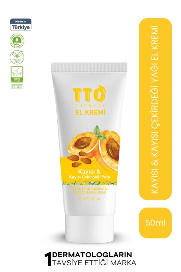 TTO El Kremi Kayısı ve Kayısı Çekirdeği Yağı 50 ml - 1