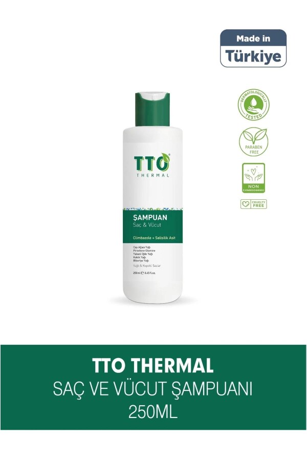 TTO Thermal Saç ve Vücut Şampuanı 250 ml - 1
