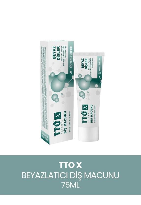 Tto X Hassas Dişler Ve Diş Etleri İçin Beyazlatıcı Diş Macunu 75ml - 1